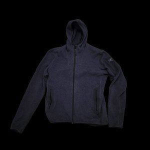 Arcteryx Covert Hoodie Black Sapphire Navy Men's Medium Zip Up